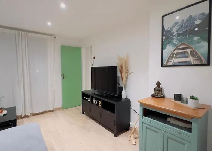 Superbe T3 séjour Marseille Clim 2 balcons Timone